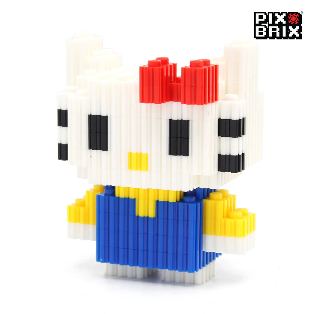 PixBrix 3D - Como hacer a Hello Kitty con Pixel Block