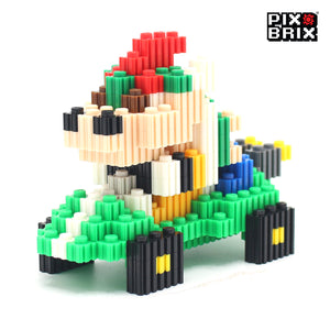 PixBrix 3D - Como hacer a Bowser Kart con Pixel Block