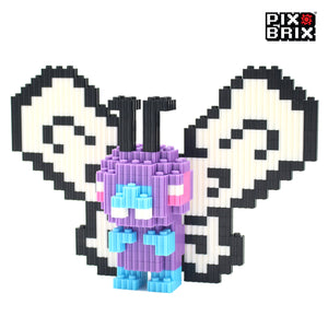 PixBrix 3D - Como hacer a Butterfree con Pixel Block