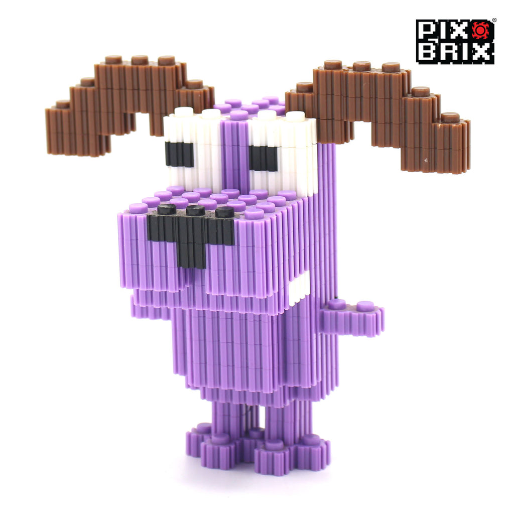 PixBrix 3D - Como hacer a Coraje Normal con Pixel Block