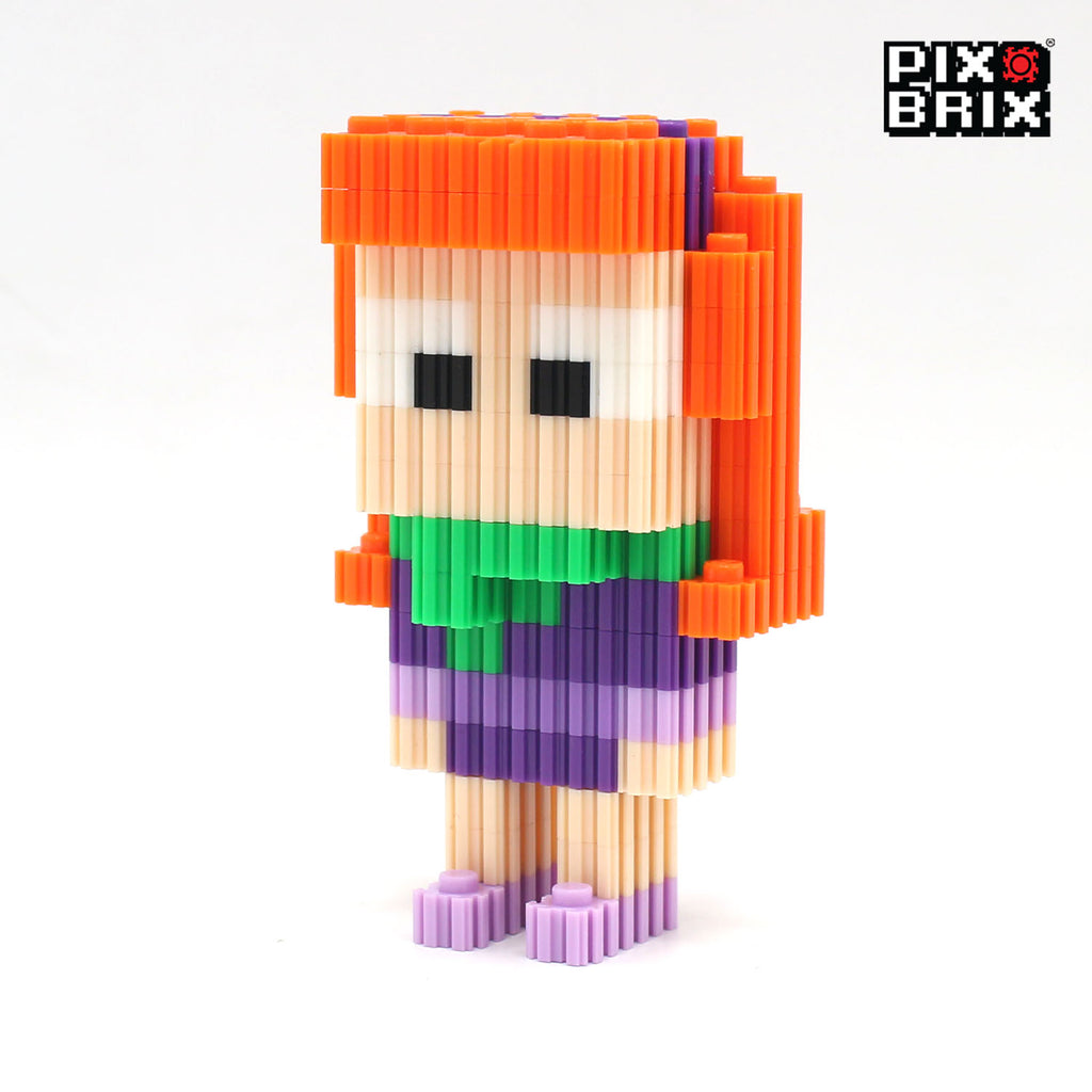 PixBrix 3D - Como hacer a Daphne con Pixel Block