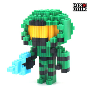 PixBrix 3D - Como hacer a Halo con Pixel Block