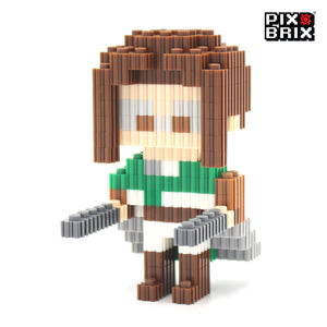 PixBrix 3D - Como hacer a Hange Zoe con Pixel Block