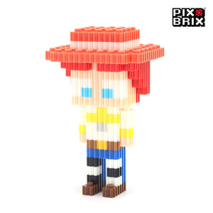 PixBrix 3D - Como hacer a Jessie con Pixel Block