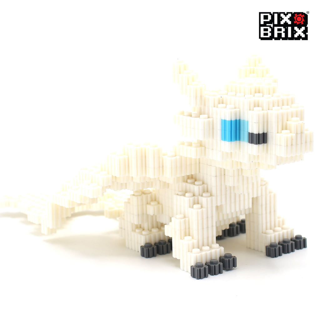 PixBrix 3D - Como hacer a Light Fury con Pixel Block