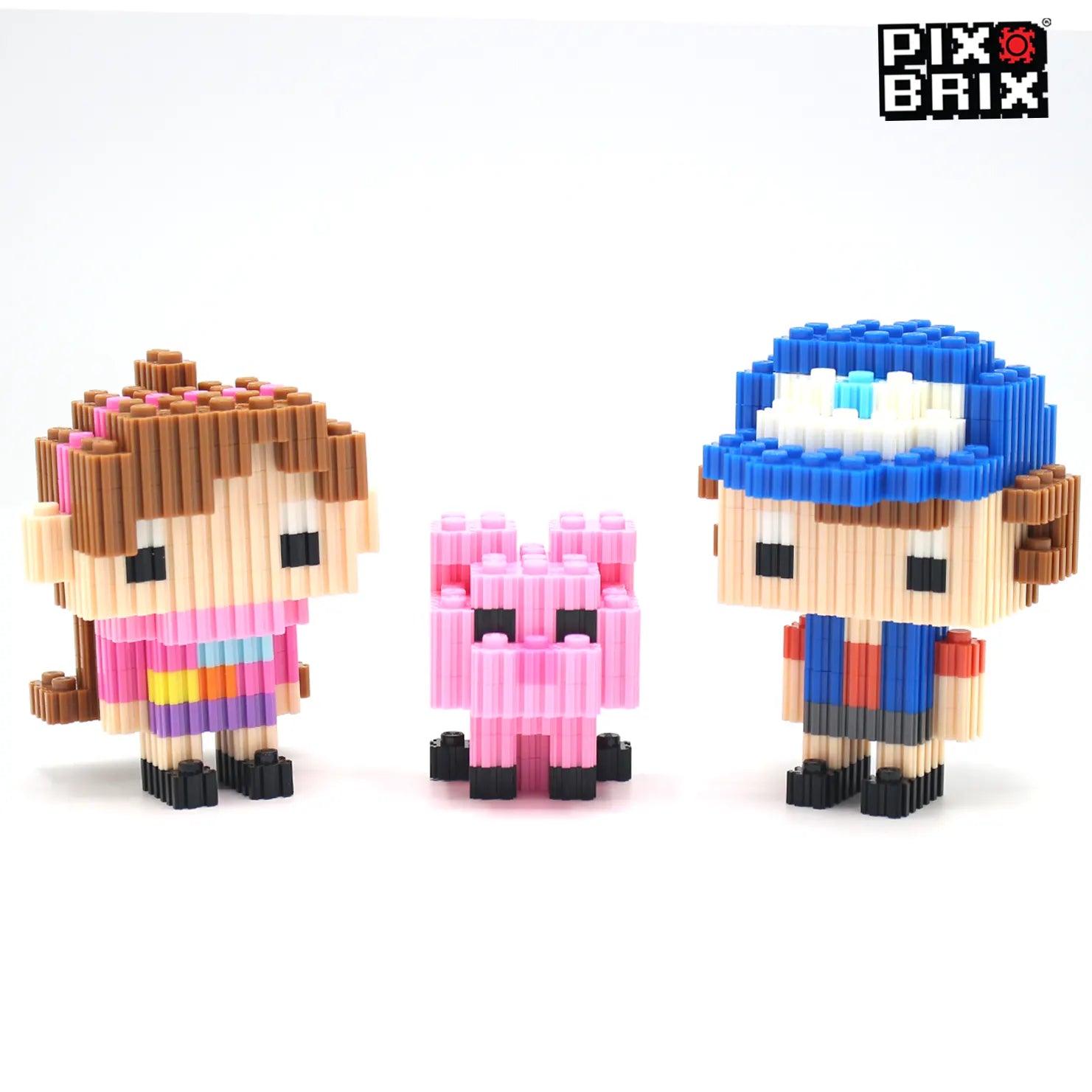 PixBrix 3D - Como hacer a Mabel,Dipper y Pato con Pixel Block – BlasterChile