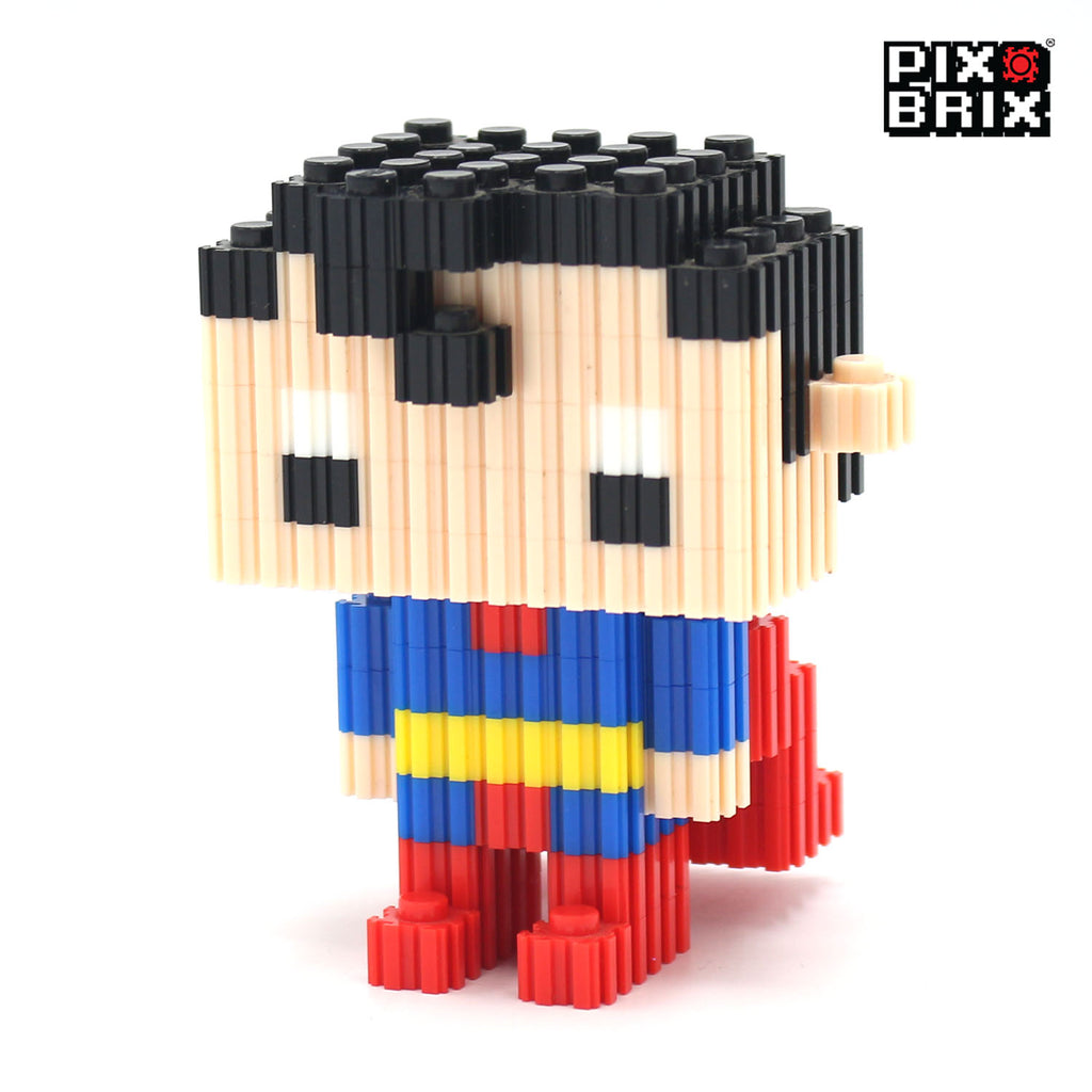 PixBrix 3D - Como hacer a Superman con Pixel Block