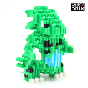 PixBrix 3D - Como hacer a Tyranitar con Pixel Block