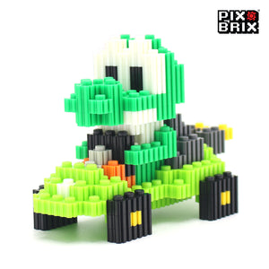 PixBrix 3D - Como hacer a Yoshi Kart con Pixel Block