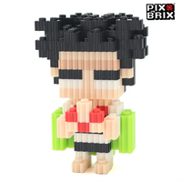 Gyomei Himejima Pequeño Armable 3D - Demon Slayer - Pix Brix