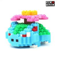 Venusaur Armable 3D - Pokemon - Pix Brix